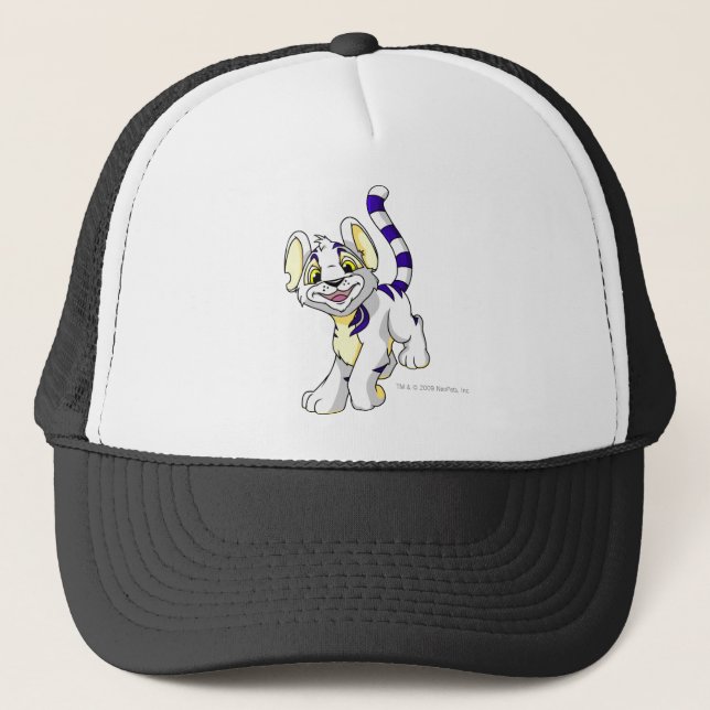 Boné Branco de Kougra (Frente)