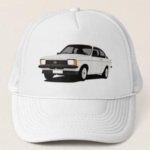 Boné Branco de Opel Kadett C Coupé