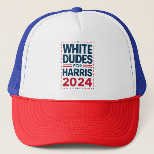 Boné Brancos Para Harris-2024