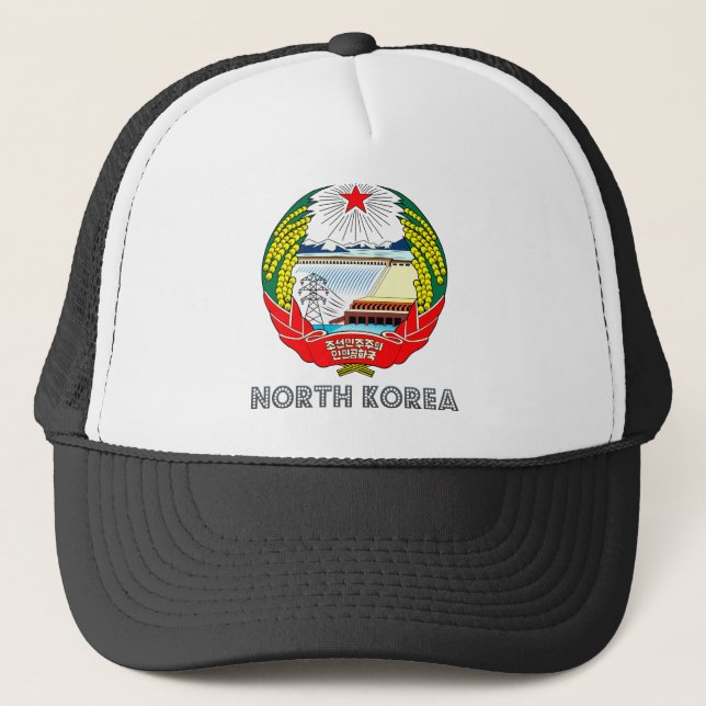 Boné Brasão da Coreia do Norte (Frente)