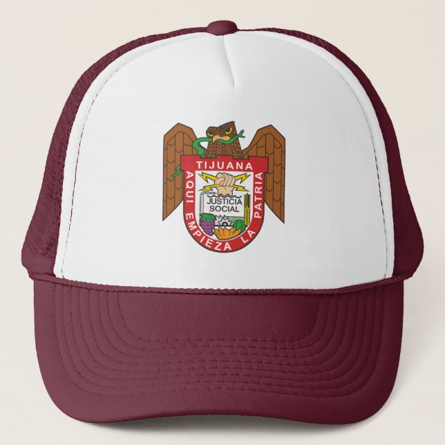 Boné Brasão de Armas de Tijuana, México (Frente)