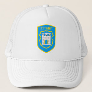 Boné Brasão de armas de Zhytomyr - UCRÂNIA