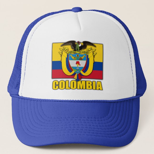 Boné Brasão de Colômbia (Frente)