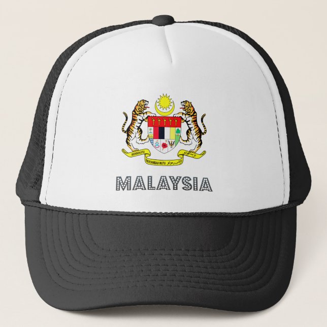 Boné Brasão de Malaysia (Frente)