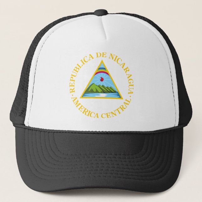 Boné Brasão de Nicarágua (Frente)