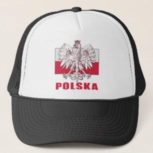 Boné Brasão de Polska do Polônia