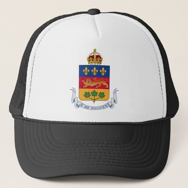 Boné Brasão de Quebeque (Canadá) (Frente)