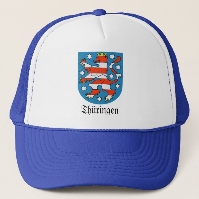 Boné Brasão de Thüringen Wappen (Frente)