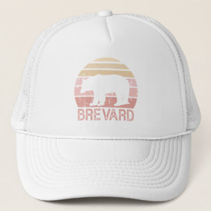 Boné Brevard North Carolina Retro Bear