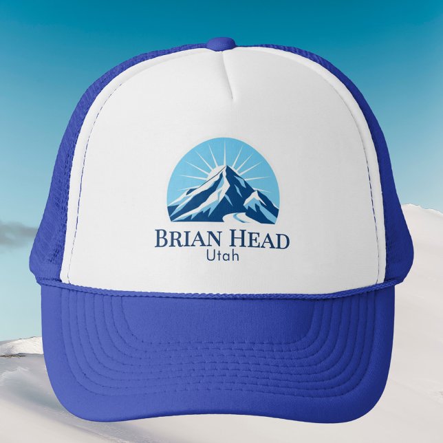 Boné Brian Head Utah ski resort Hat (Criador carregado)