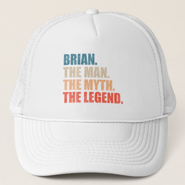 Boné Brian O Homem O Mito A Lenda (Frente)