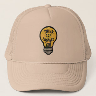 Boné Bright Ideat - Design de lâmpada engraçada