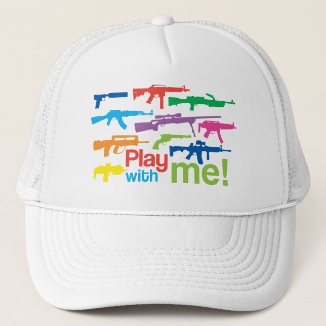 Boné Brinque comigo! - chapéu (Frente)