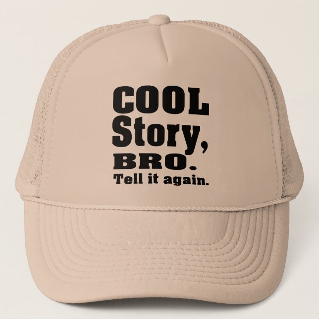 Boné bro legal da história (Frente)