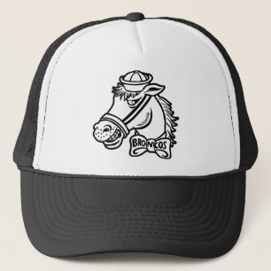 Boné Broncos do Bronc do cavalo dos desenhos animados