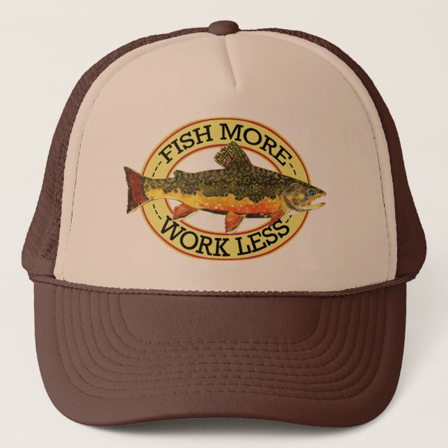 Boné Brook Trout Fly Fish (Frente)