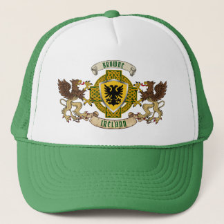 Boné Browne Escudo Irlandês/Grifos Personalizados