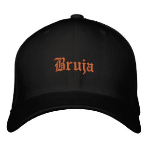 Boné Bruja Witch Personaliza Nome na Parte de Trás do
