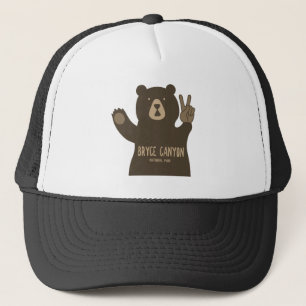 Boné Bryce Canyon National Park Urso da Paz