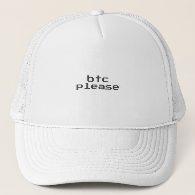 Boné btc por favor (Frente)