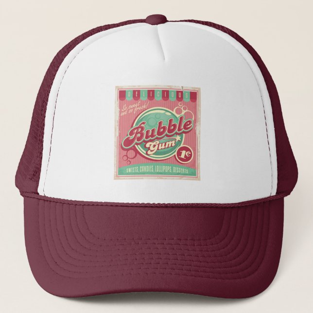 Boné Bubble Gum Trucker Hat (Frente)