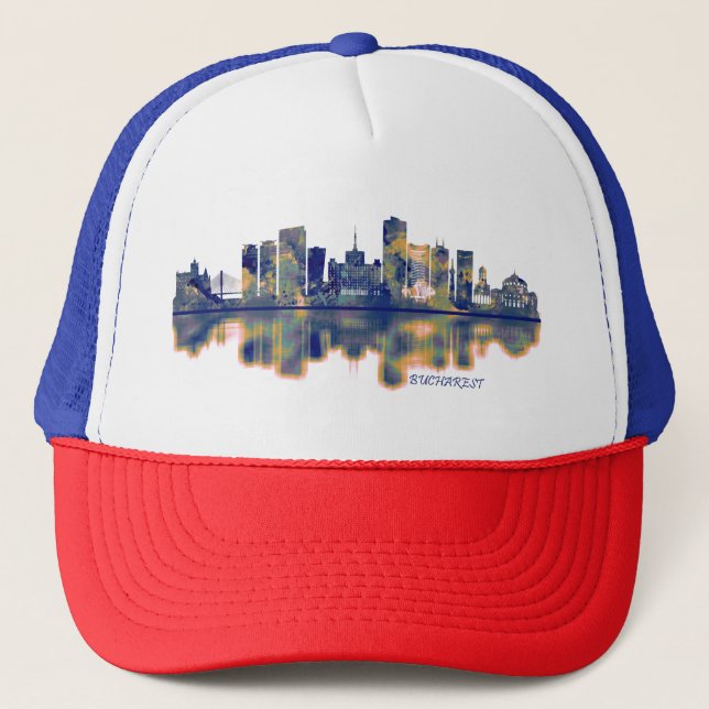 Boné Bucareste Skyline (Frente)