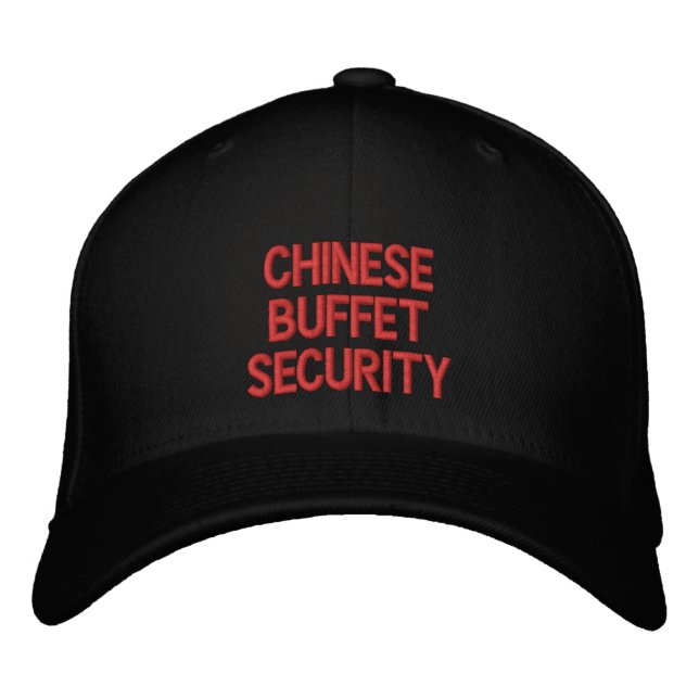 BONÉ BUFETSECURITY CHINÊS (Frente)