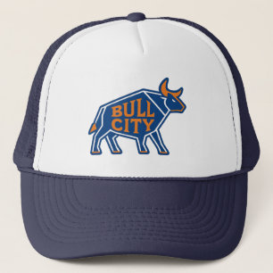 Boné Bull City Geométrico Bull Design - Durham NC Pride