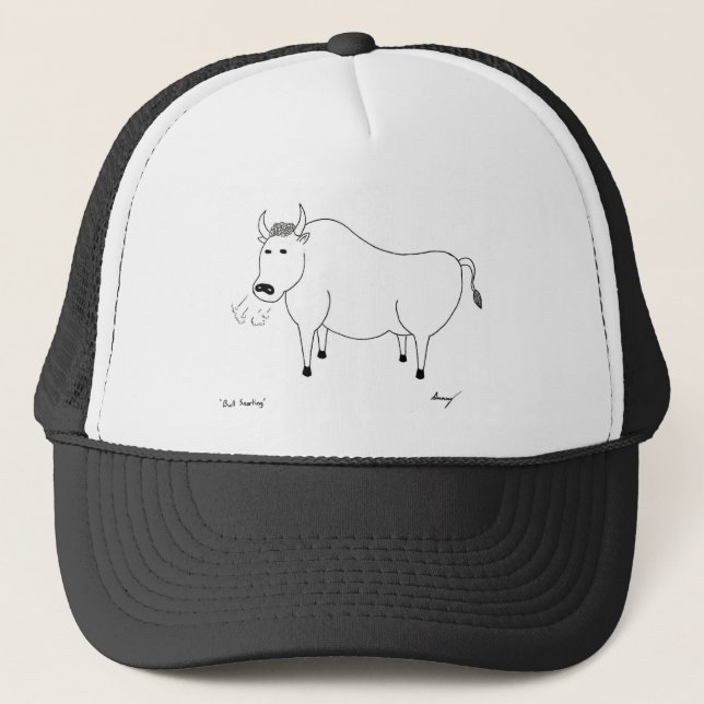 Boné Bull Folk Art Hat (Frente)