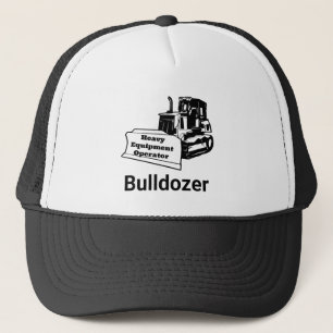 Boné Bulldozer: Operador de Equipamento Pesado