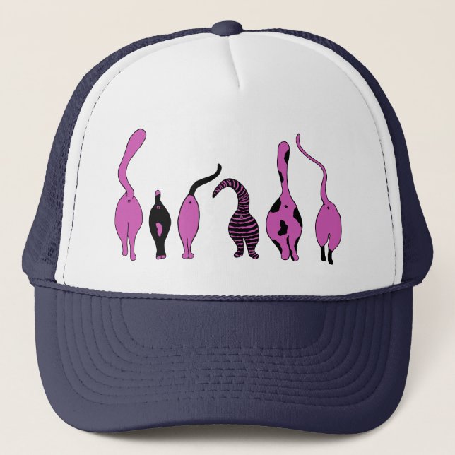 Boné Bumbuns de Gato Roxo (Frente)