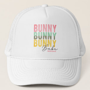 Boné Bunny Babe Cute Modern Páscoa Personalizada