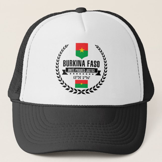 Boné Burkina Faso (Frente)