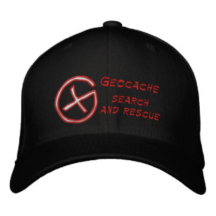 Boné Busca e salvamento em Geocache