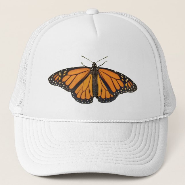 Boné Butterflys Wings Fotografia Monarca Hat (Frente)