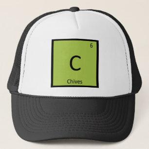 Boné C - Creme Azedo de Cebolinha Química Tabela Periód
