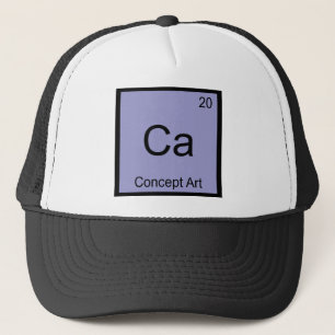 Boné Ca - Símbolo De Elemento De Química Engraçada C