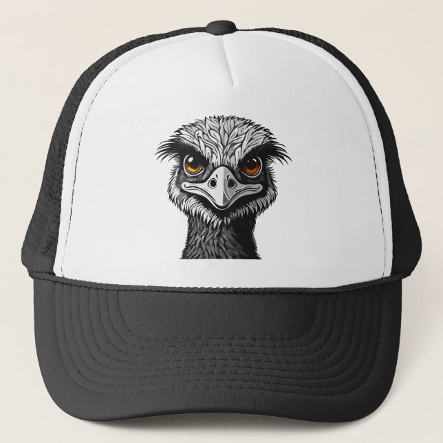 Boné Cabeça de ave Emu (Frente)