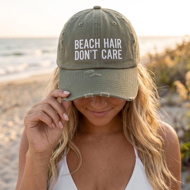 Boné Cabelo de Praia Não Me Importa (Criador carregado)