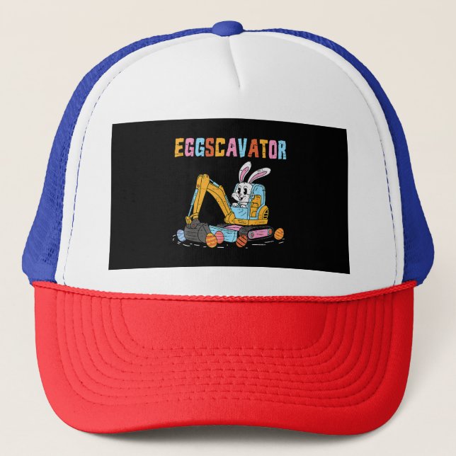 Boné Caça De Ovos De Páscoa Eggscavator Para (Frente)