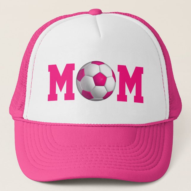 Boné Caça Rosa, Mãe Trucker Hat (Frente)