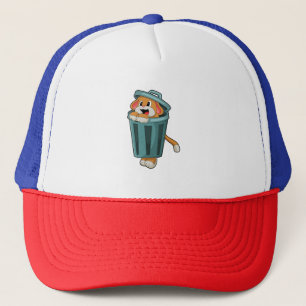 Boné Cachorro com Trashcan