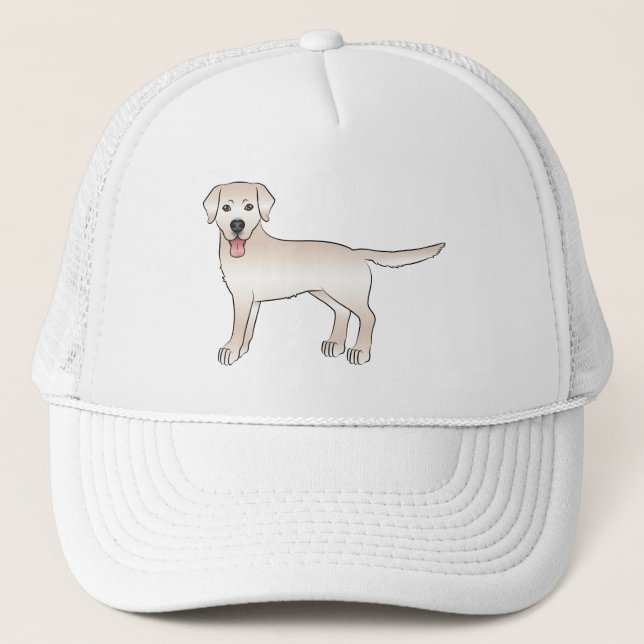 Boné Cachorro de Cartografia em Inglês Labrador Retriev (Frente)