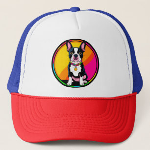 Boné Cachorro de Desenho Adorável