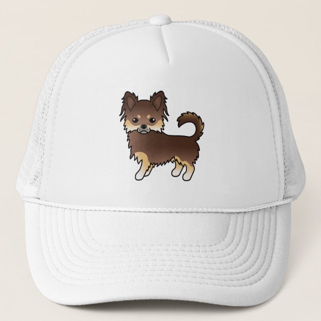 Boné Cachorro De Desenho Animado Chihuahua De Casaco Co (Frente)