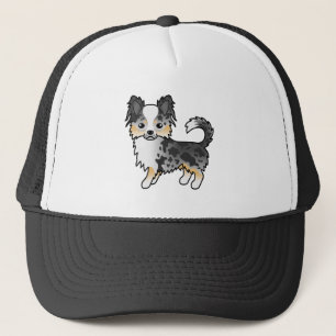 Boné Cachorro de desenho animado gordo Casaco Chihuahua