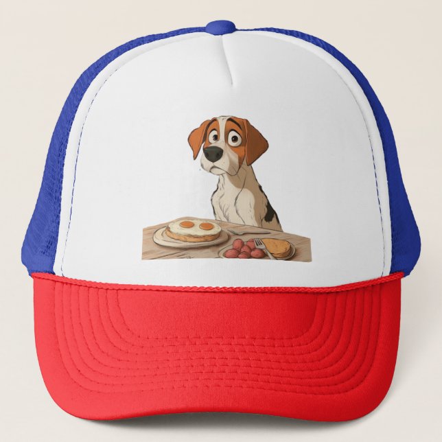 Boné Cachorro do café da manhã (Frente)