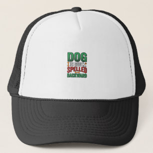 Boné Cachorro é Deus Escrito ao Contrário Camisa de Ama