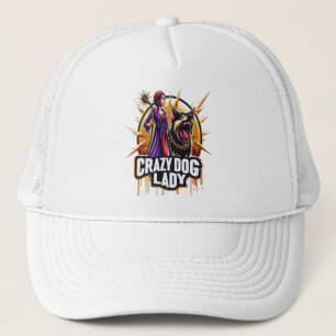 Boné Cachorro Louco Com Seu Cachorro De Guarda Feroz