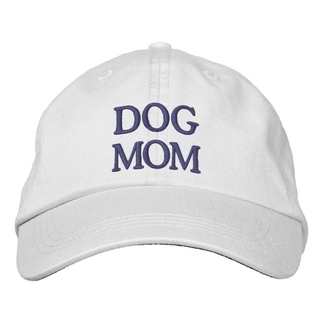 Boné Cachorro Mãe marinho Típica Azul elegante personag (Frente)